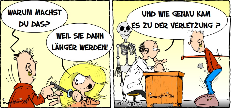 Cartoon: Dumm gelaufen ... 1