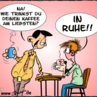 Genießer unter sich ...
