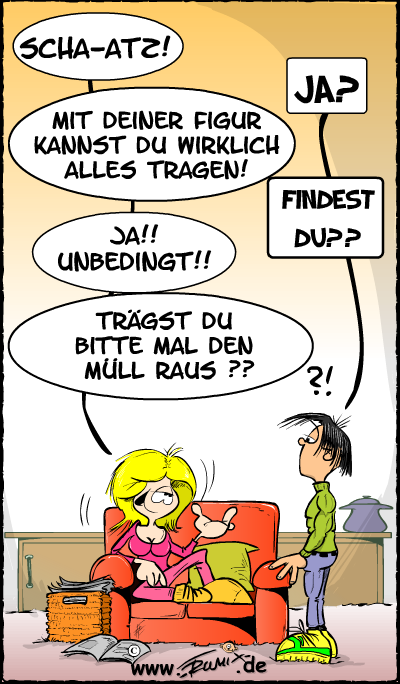 Cartoon: Was für eine Figur 1