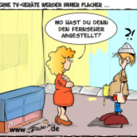 Flachfernseher