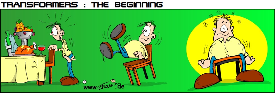Cartoon: Transfomers: The beginning 1