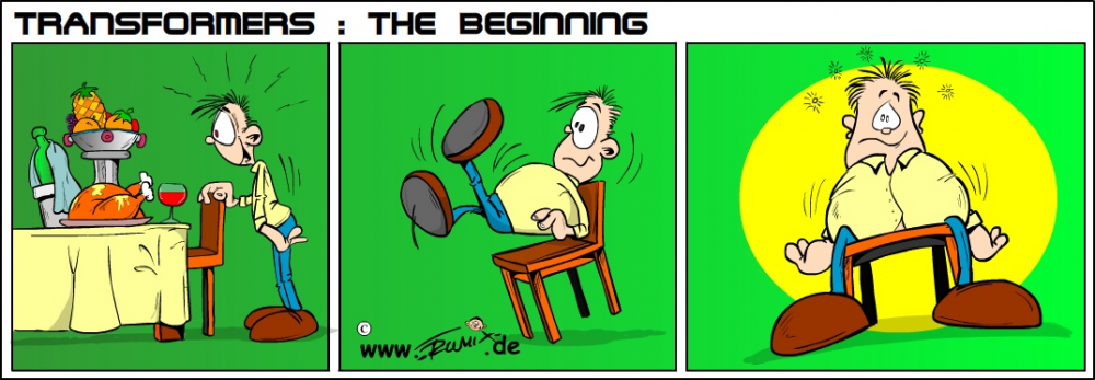 Cartoon: Transfomers: The beginning 2