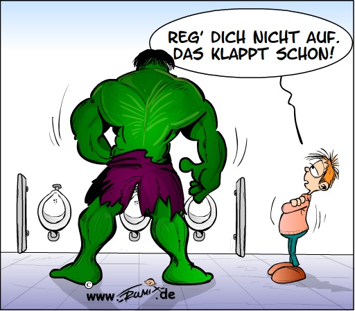 Cartoon: Neulich im Herren-WC 2