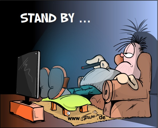 Cartoon: Stand by ... 1
