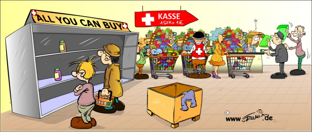 Cartoon: Ausverkauft ... 1