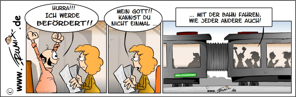 Comic: Endlich befördert ... 1