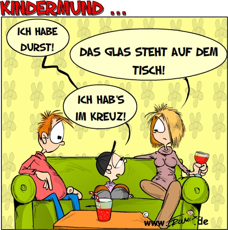 Cartoon: Kindermund 1