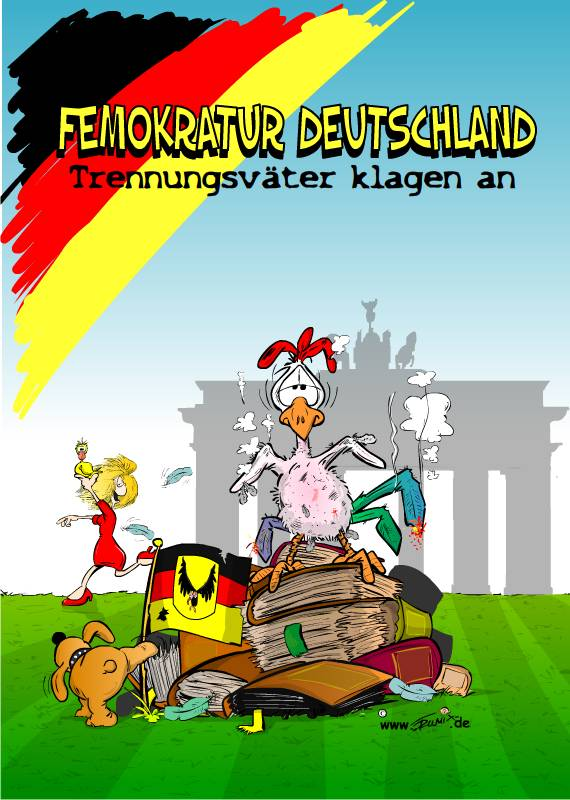 Cartoon: Trennungsväter 1