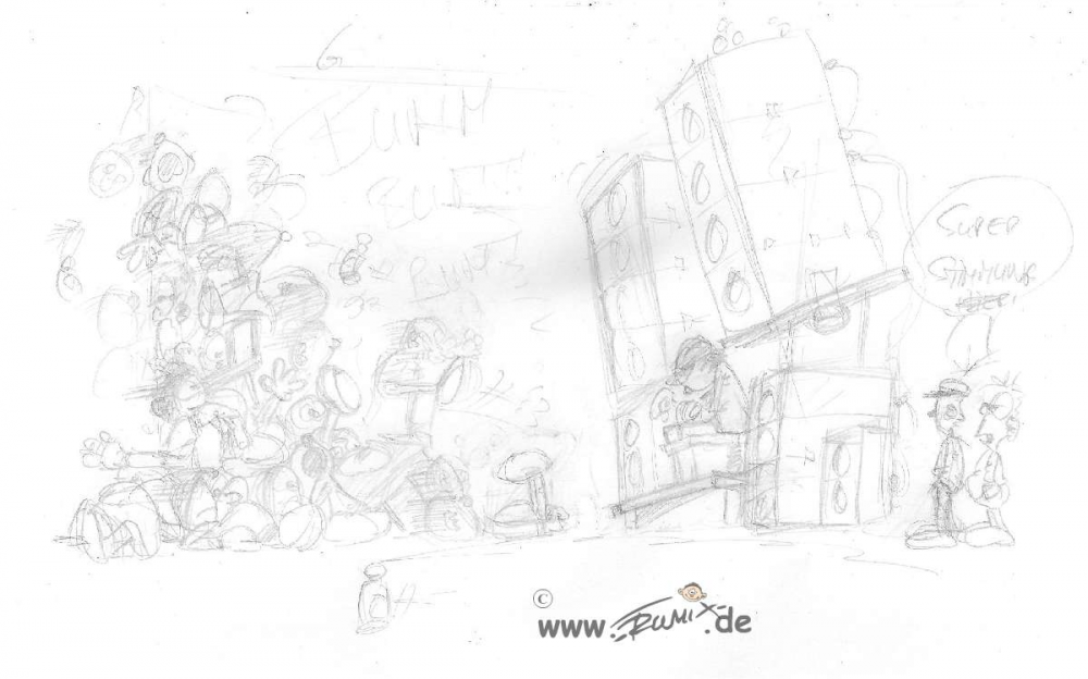 Concept Art / Character Design: Super Stimmung 1