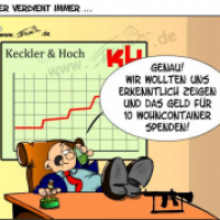 Einer gewinnt immer ....