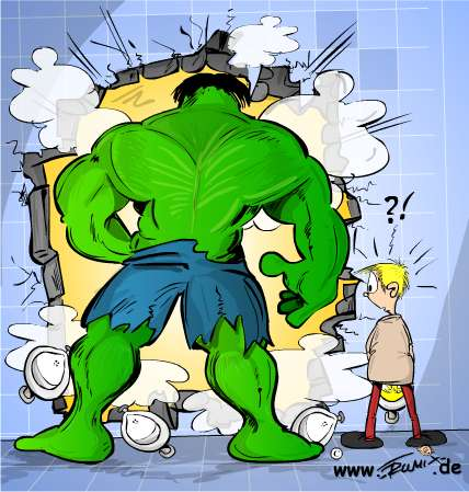 Cartoon: Druckausgleich 1