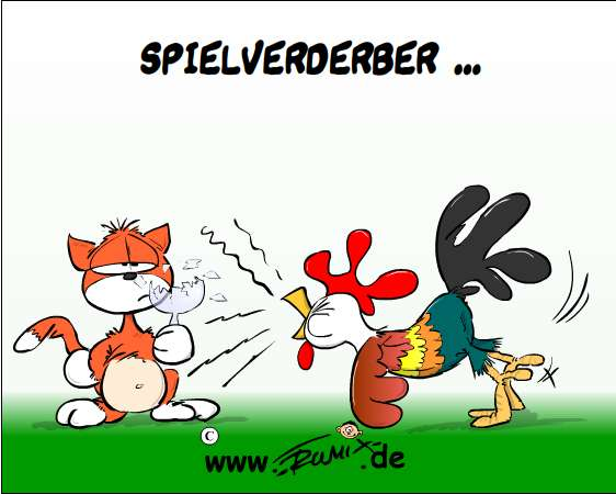 Cartoon: Spielverderber ... 1