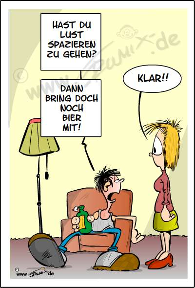 Cartoon: Neues vom Macho ... 1