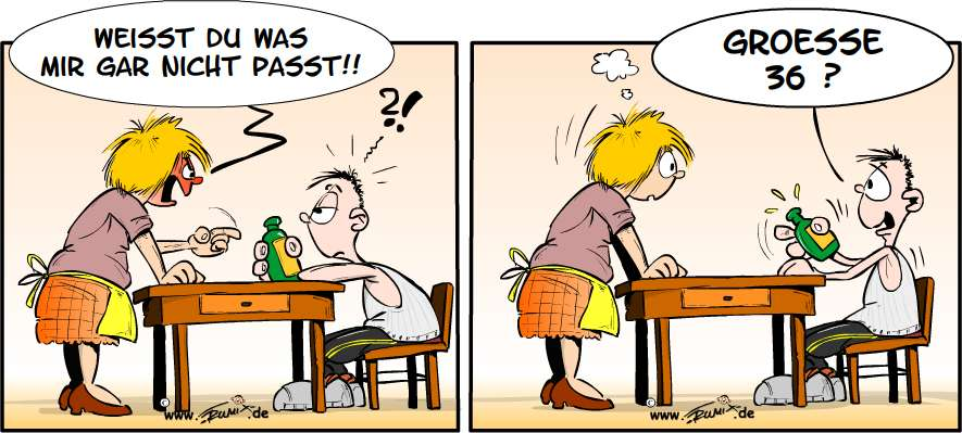 Cartoon: Immer locker bleiben, Alter! 1