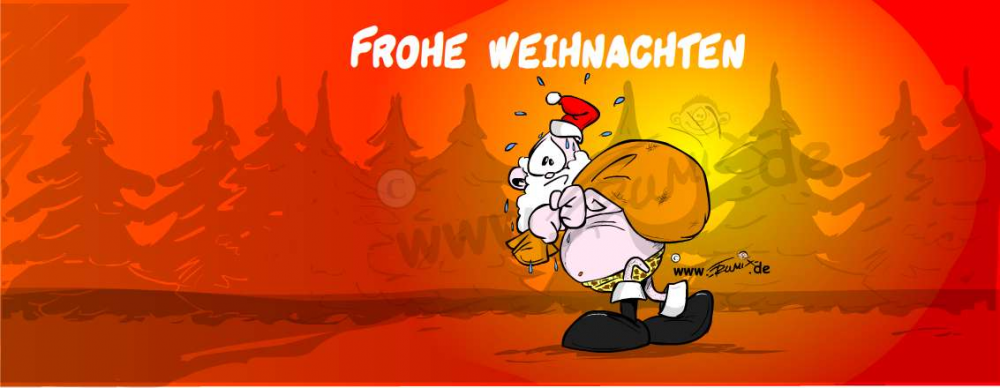 Cartoon: Frohe Weihnachten 1