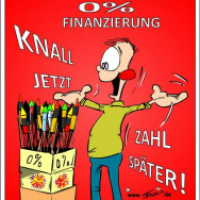 Knall jetzt, zahl später