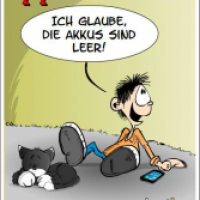 Akkus leer