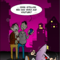 Zvilcourage oder YouTube-Star