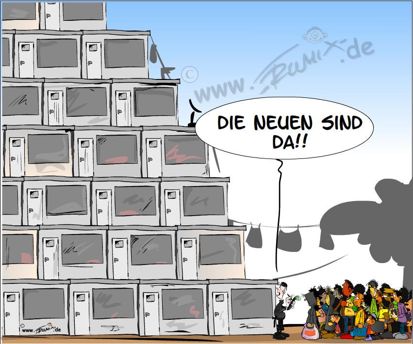 Cartoon: Die Neuen sind da ... 1