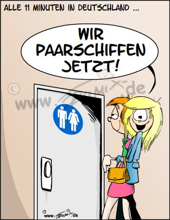 Cartoon: Paarshippen ... 1