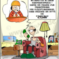 Fragen zur Finazierung der Flüchtlingskrise