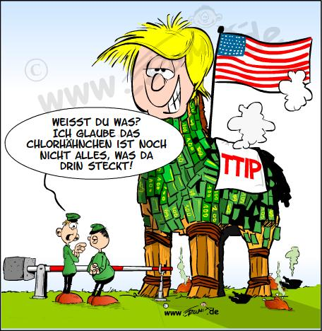 Cartoon: TTIP 1