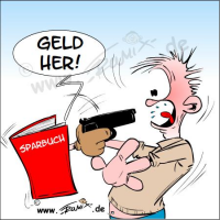 Geld her ...