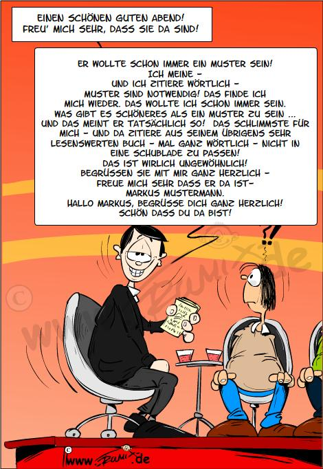Cartoon: Markus Mustermann 1