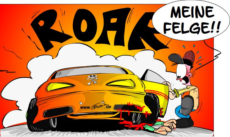 Cartoon: Meine Felge! 1