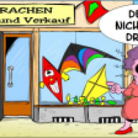 Drachen könnten so schön sein ...