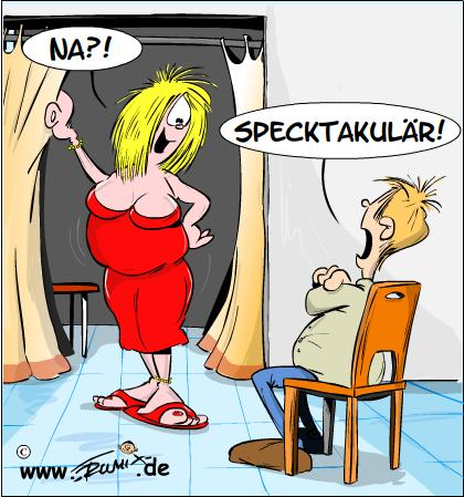 Cartoon: Specktakulär 1