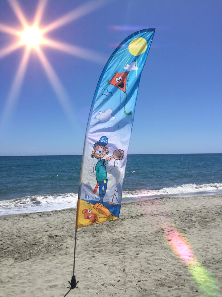 Cartoon: Beachflag 1
