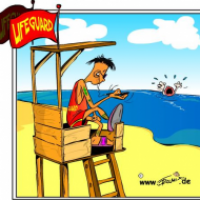 Neulich am Strand ...