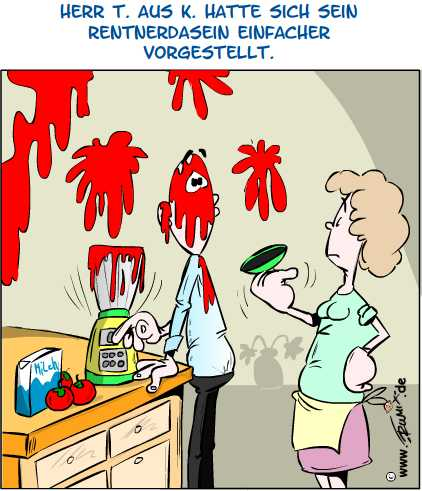 Cartoon: Szenen einer (Noch)-Ehe 1
