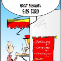 Touristen-Wurstbude