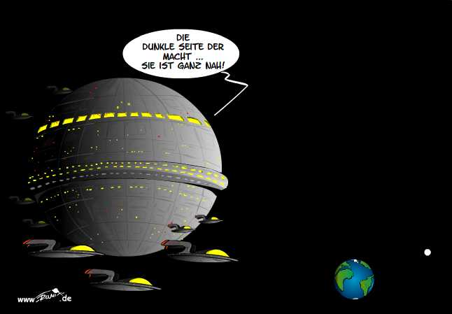 Cartoon: Die dunkle Seite der Macht ... 1