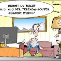 Hackerangriff auf Telekomrouter