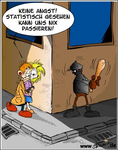 Cartoon: Gefühlte Statistik 2