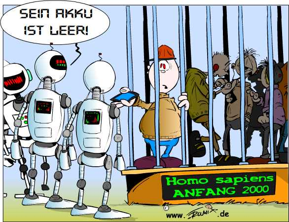 Cartoon: Damals Anfang 2000 ... 1