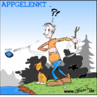 Appgelenkt ...
