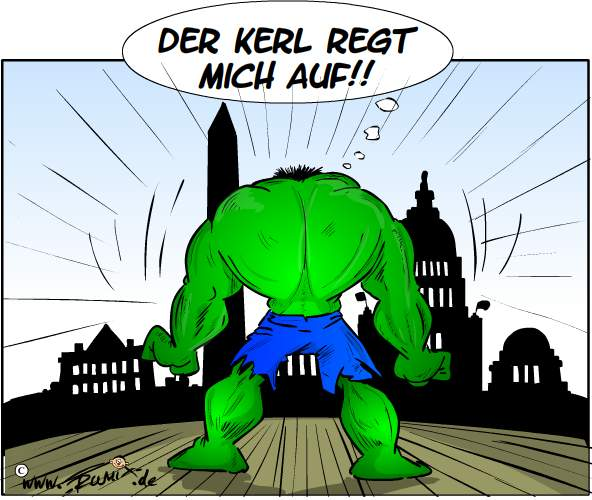 Cartoon: Immer mit der Ruhe 1