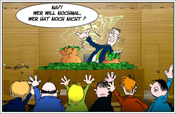 Cartoon: Bedient Euch ... 1