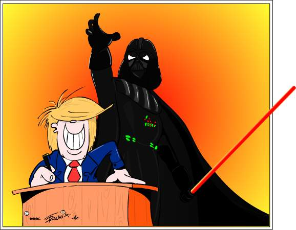 Cartoon: Ich bin dein Vater ... 1