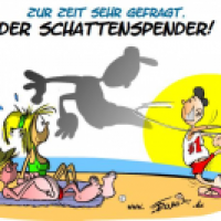 Saisonarbeiter: Heute der Schattenspender