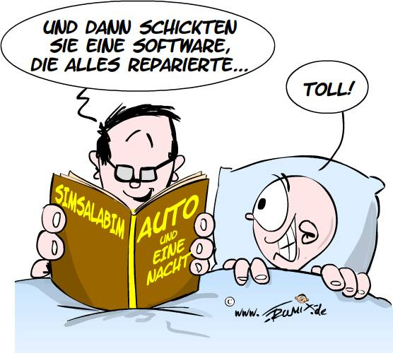 Cartoon: Und wenn sie nicht gestorben sind ... 1