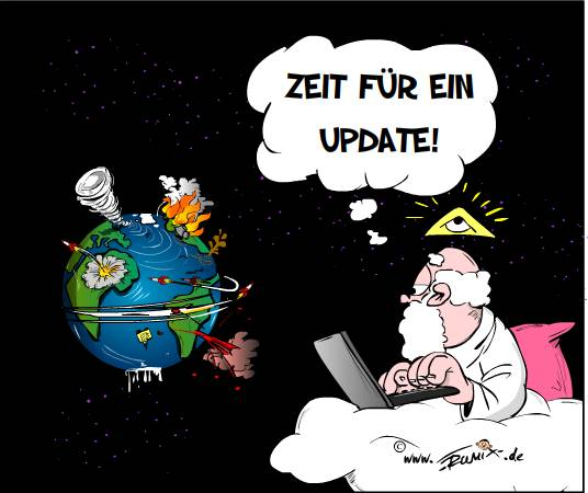 Cartoon: Zeit für ein Update ... 1