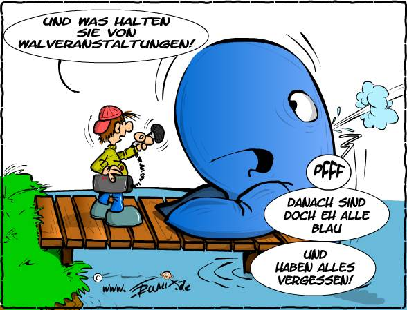 Cartoon: Wahlveranstaltungen 1