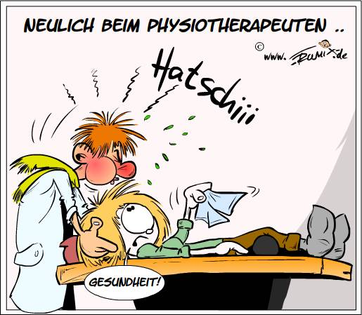 Cartoon: Erstmal entspannen ... 1