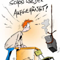 Aufgehängt