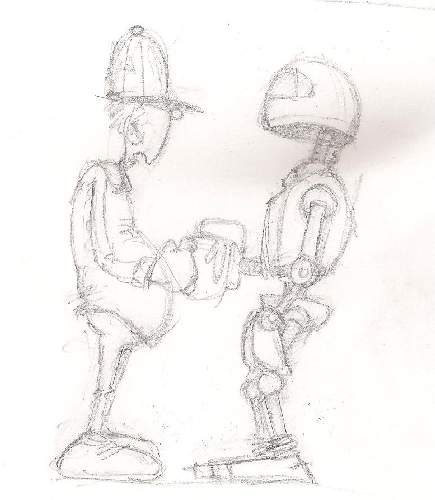 Concept Art / Character Design: Auf gute Zusammenarbeit 1